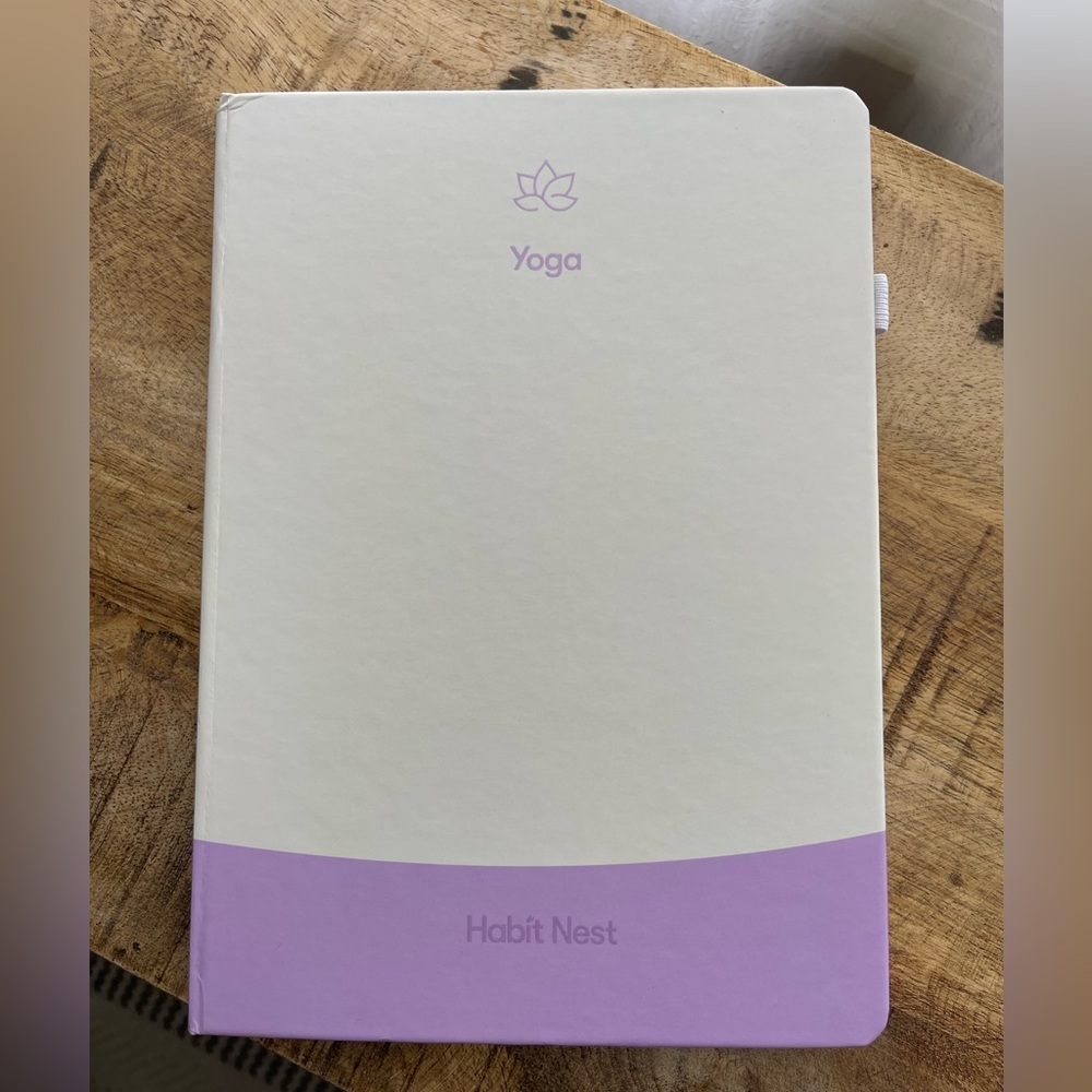 Habit Nest Yoga Journal | Mindfulness & Movement Planner | Like New